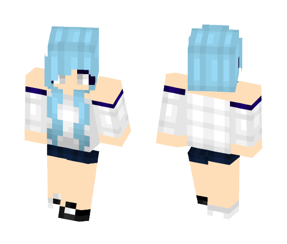 Blue Berry Bae - Female Minecraft Skins - image 1