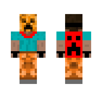 Creeper man - Male Minecraft Skins - image 2