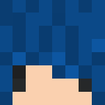 Blue Hair Girl XDD - Color Haired Girls Minecraft Skins - image 3