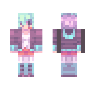 two toned hair is pretty neat - Interchangeable Minecraft Skins - image 2