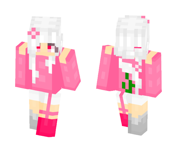 °☆°Blossom Lost in Snow°☆° - Female Minecraft Skins - image 1