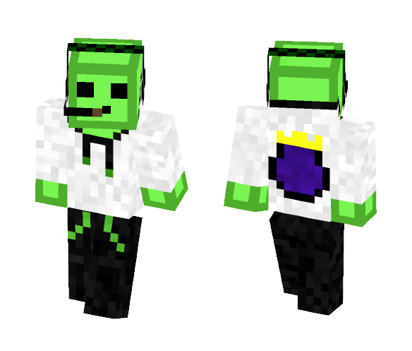 Egg Kings Green - Male Minecraft Skins - image 1