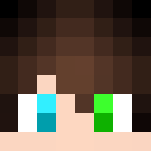 Blue/Gray Hoodie Boy - Boy Minecraft Skins - image 3
