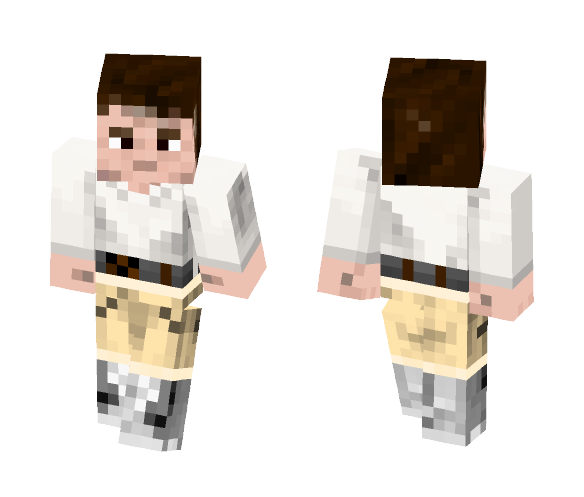 Luke Skywalker | A New Hope - Male Minecraft Skins - image 1
