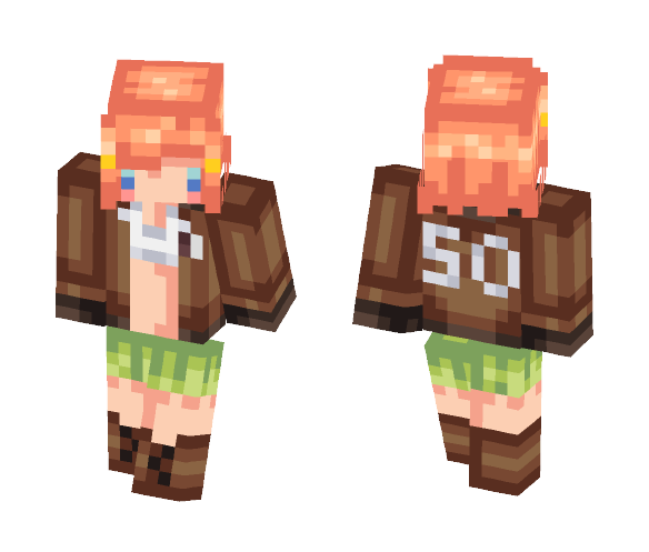 Fem America | Hetalia/Nyotalia - Female Minecraft Skins - image 1
