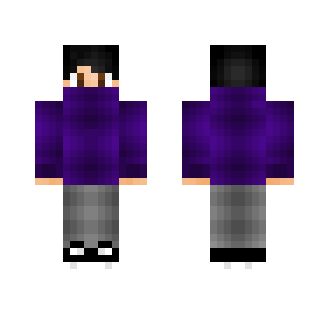 Purple Boy PvP - Boy Minecraft Skins - image 2
