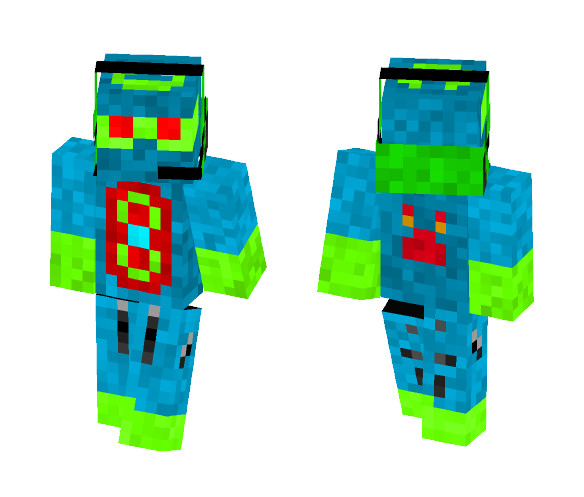 Alien Skin-OuterGloom - Interchangeable Minecraft Skins - image 1