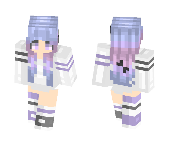 Just Live Life Colorful - Female Minecraft Skins - image 1