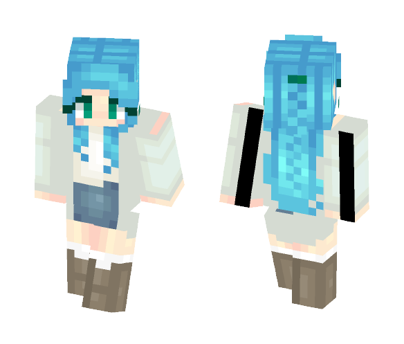 ღCasual Elf Girlღ - Female Minecraft Skins - image 1