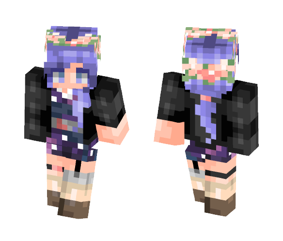 lost in paradise - Female Minecraft Skins - image 1