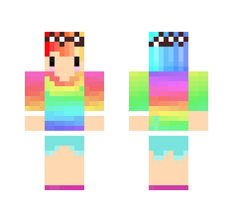 Rainbow - Male Minecraft Skins - image 2