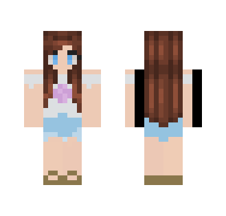Gracee - Beach Ariel - Female Minecraft Skins - image 2
