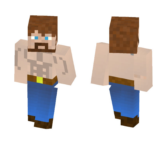 Muscle Man - Male Minecraft Skins - image 1