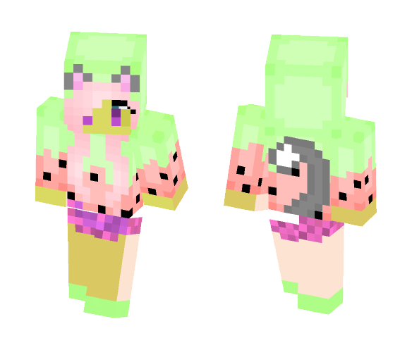 Watermewon!!! - Female Minecraft Skins - image 1