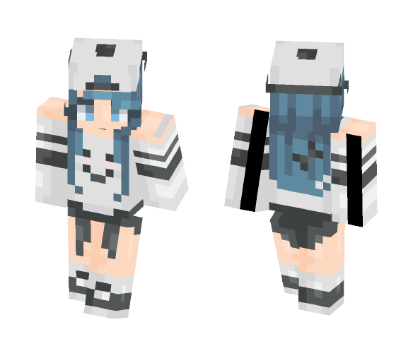 ƁℓυєAηgєℓ ~ 3Cool5U - Female Minecraft Skins - image 1