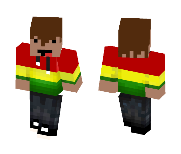 Derp Rasta - Male Minecraft Skins - image 1