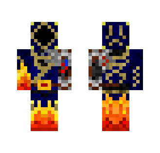 Fire Mage - Cyborg - Interchangeable Minecraft Skins - image 2