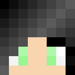 Black haired girl - Color Haired Girls Minecraft Skins - image 3