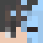 Half ice // iAnomy - Male Minecraft Skins - image 3