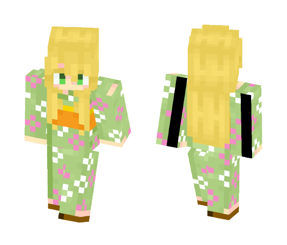 Hoshii Miki ~Yukata~ - Female Minecraft Skins - image 1