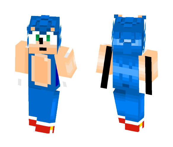 Sonic the Hedgehog Skin - Male Minecraft Skins - image 1