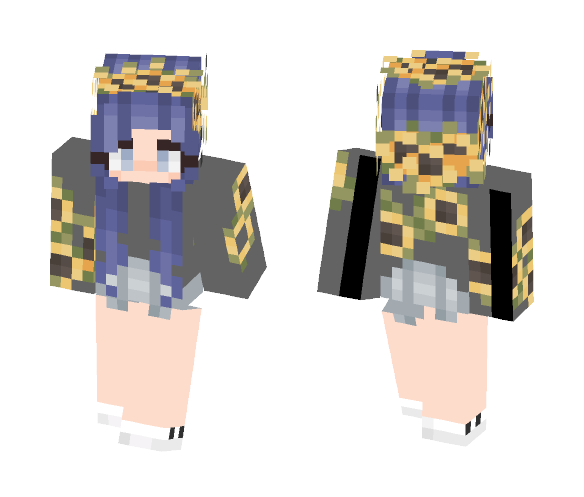 i.e sunflower - Female Minecraft Skins - image 1