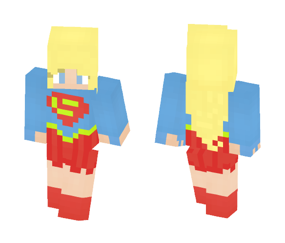 Supergirl - Female Minecraft Skins - image 1