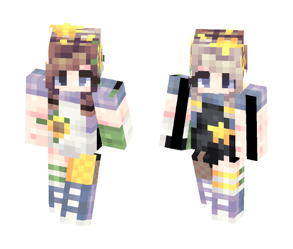 Fragrant Stars - Female Minecraft Skins - image 1