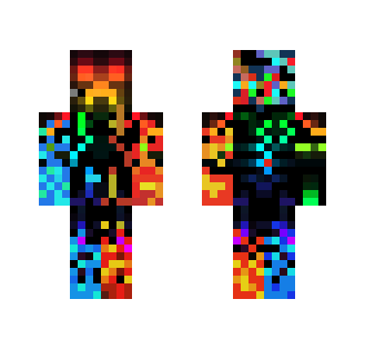 Fire & Ice Creeper - Other Minecraft Skins - image 2