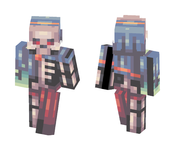 Skeleton Mage - Male Minecraft Skins - image 1
