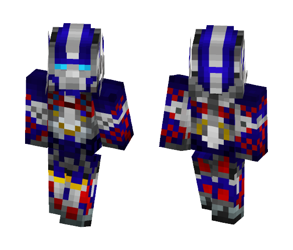 Tlk Optimus prime - Male Minecraft Skins - image 1