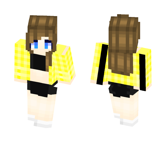 Queen bee skin trade with thyme_ - Female Minecraft Skins - image 1