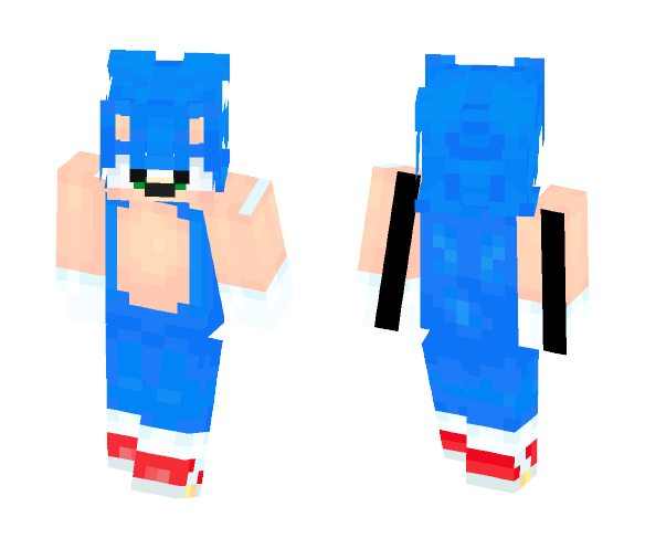 .:Thea:. ღ Modern Sonic ღ - Male Minecraft Skins - image 1
