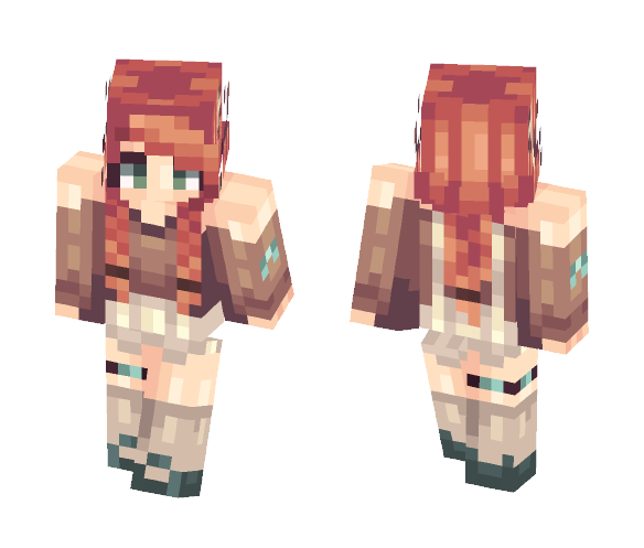 ∞Em∞ Lil' Wolfie - Female Minecraft Skins - image 1