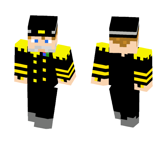 Captain Kerem - Male Minecraft Skins - image 1