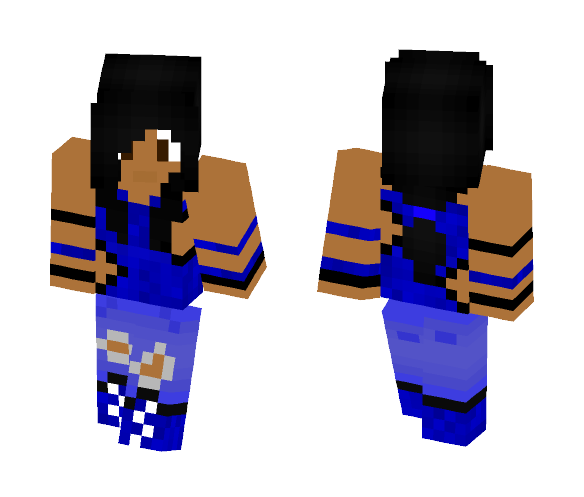 Riped Shirt Girl - Girl Minecraft Skins - image 1