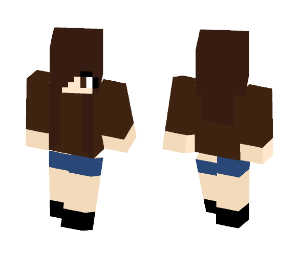 Sarah(MichaelGerald's gf) - Female Minecraft Skins - image 1