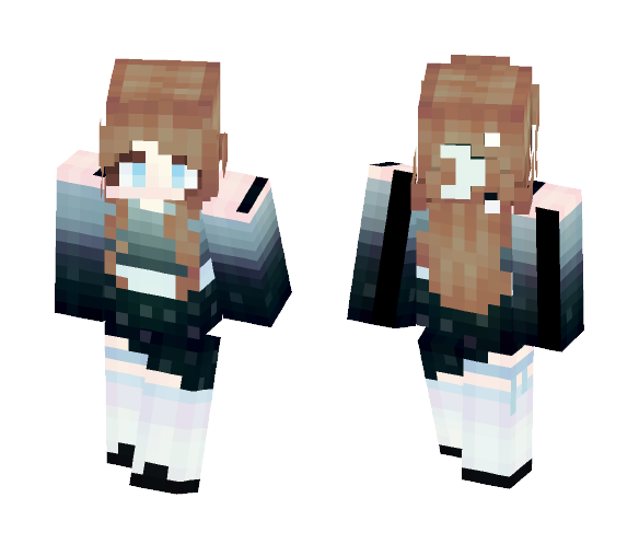 Stars in her eyes - Female Minecraft Skins - image 1