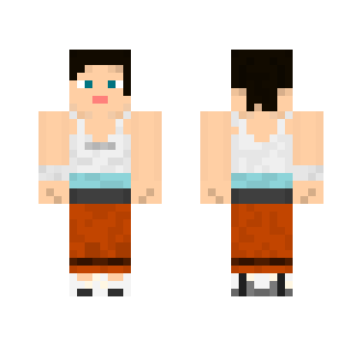 Chell (Portal 2) - Male Minecraft Skins - image 2