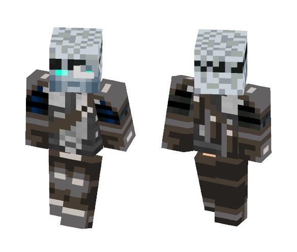 snake mgs5 - Male Minecraft Skins - image 1