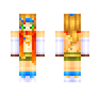 Rikku [Final Fantasy X-2] - Female Minecraft Skins - image 2