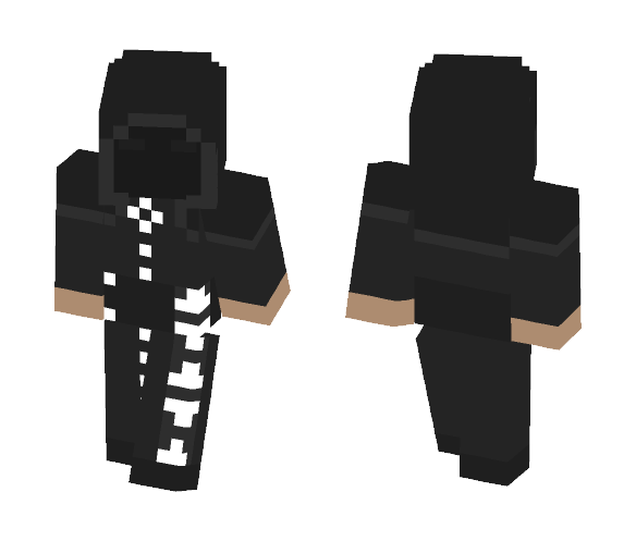 Ghost BC - Nameless Ghoul - Male Minecraft Skins - image 1
