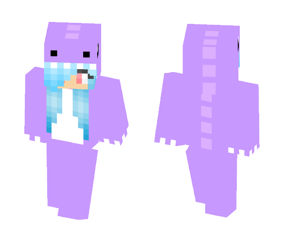 Dino Girl-First One-More Coming! - Female Minecraft Skins - image 1