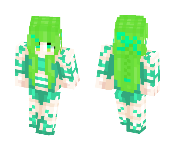Gumi.. Is that you?! //Vocaloid - Female Minecraft Skins - image 1
