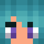BLUE HAIR - Female Minecraft Skins - image 3