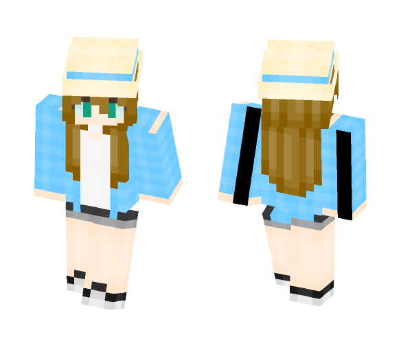 Muna☽ | Summer! - Female Minecraft Skins - image 1