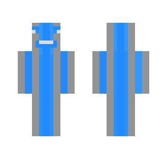 Blue Man In Amour - Interchangeable Minecraft Skins - image 2