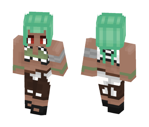 Emerald - Female Minecraft Skins - image 1