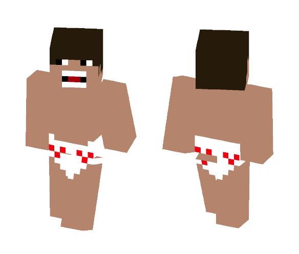 Funny Underwear Steve - Male Minecraft Skins - image 1