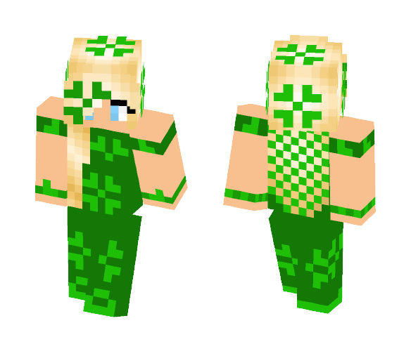 St.Patrick's day - for a friend - Female Minecraft Skins - image 1